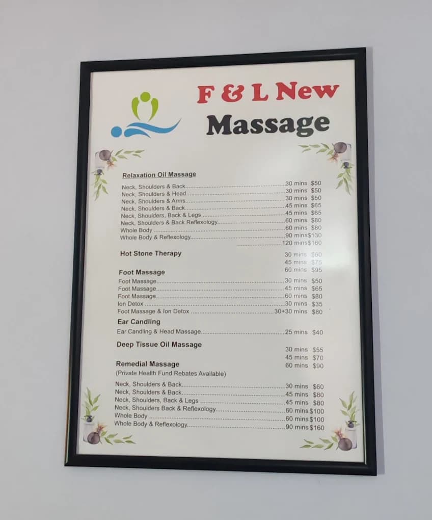 Services and Pricing Menu